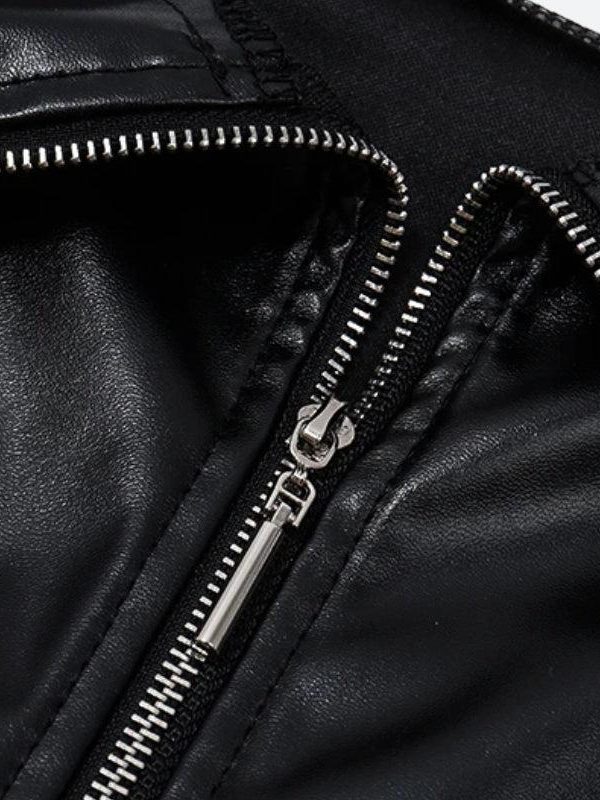 Faux Leather Mini Skirt