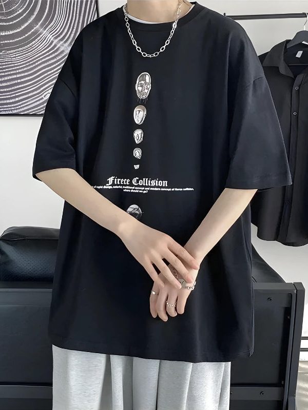 Fierce Collision Oversized Tee