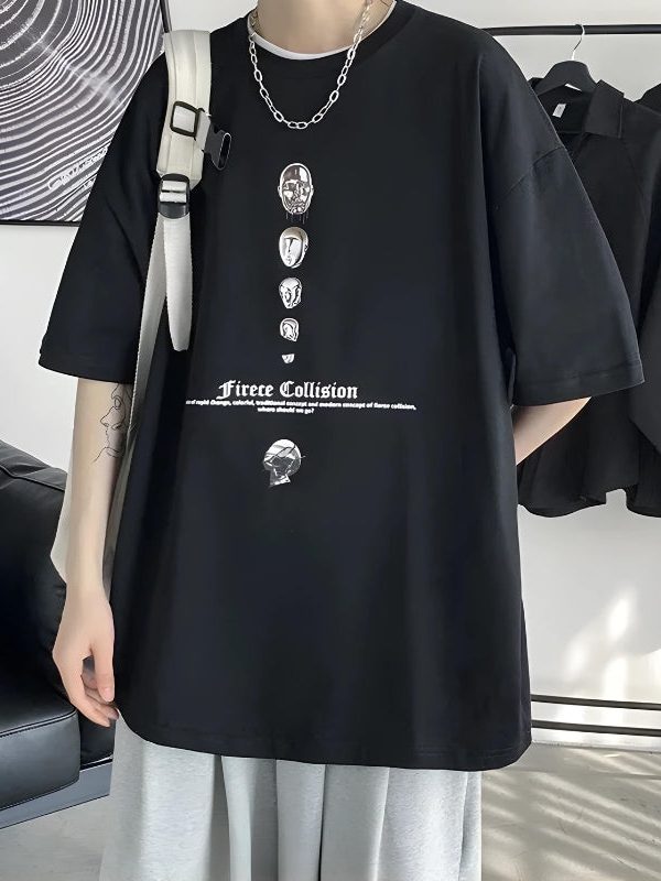 Fierce Collision Oversized Tee