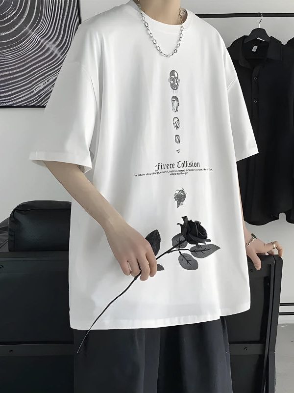 Fierce Collision Oversized Tee