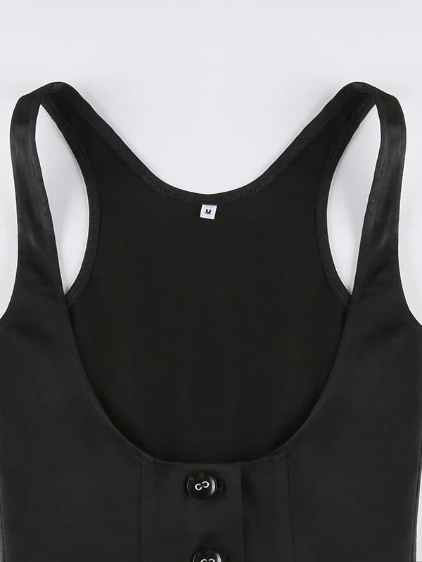 Fitted Button Up Vest