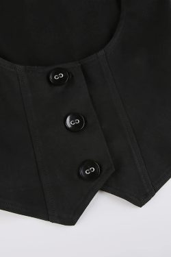 Fitted Button Up Vest