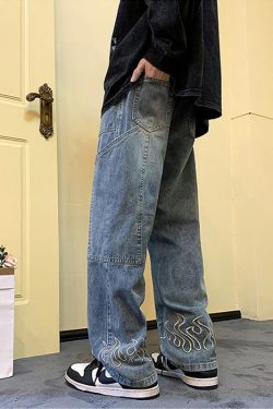 Flame Wide Leg Jeans