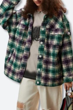 Flannel Shirt Jacket