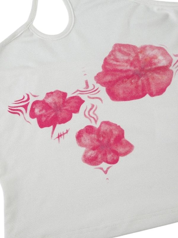 Floral Halter Neck Top