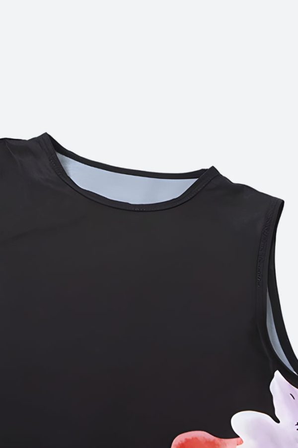 Floral Top & Maxi Skirt Two Piece Set