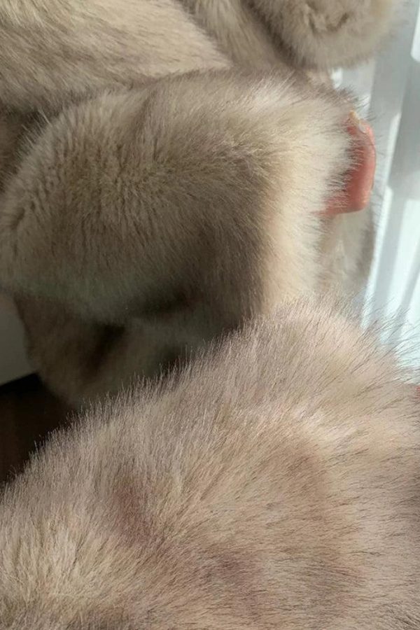 Fluffy Faux Fur Jacket