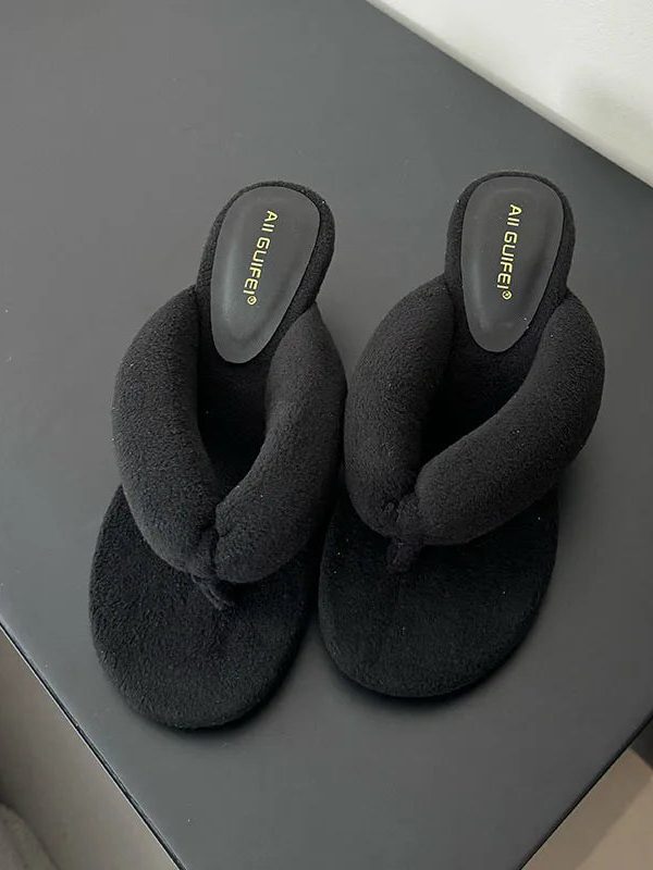 Fluffy Flip Flops