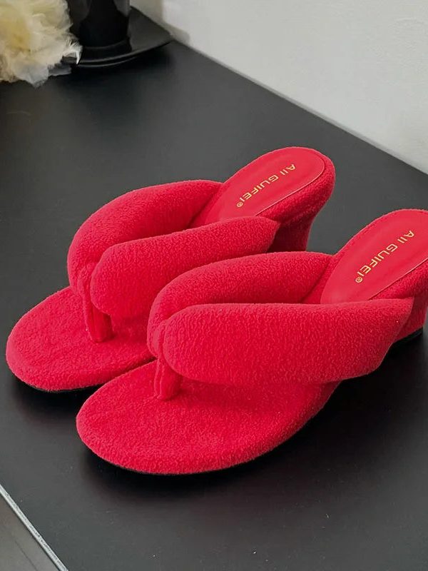 Fluffy Flip Flops