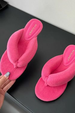 Fluffy Flip Flops