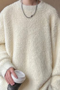 Fluffy Oversized Sweater