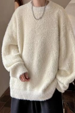 Fluffy Oversized Sweater