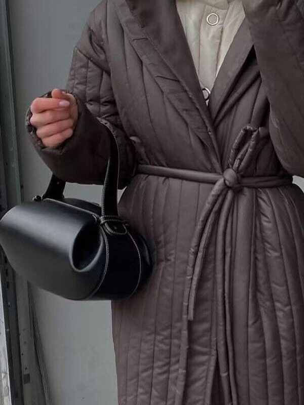 French Black Ellipse Solid Durable Faux Leather Tote Handbag