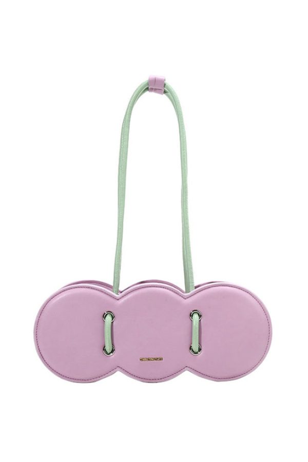 French Pink Durable Faux Leather Hobo Bag