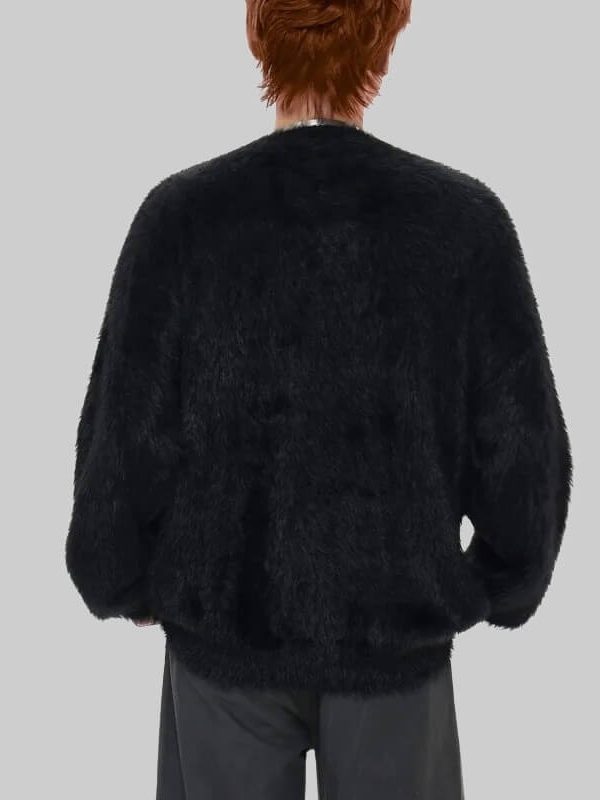 French Street Paris Fuzzy Sweater