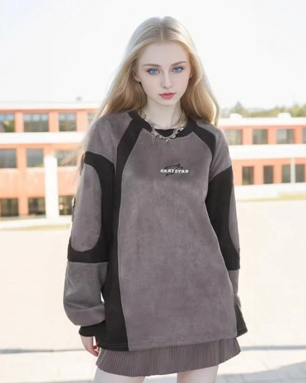 Geometric Shaped Graystar Sweatshirt