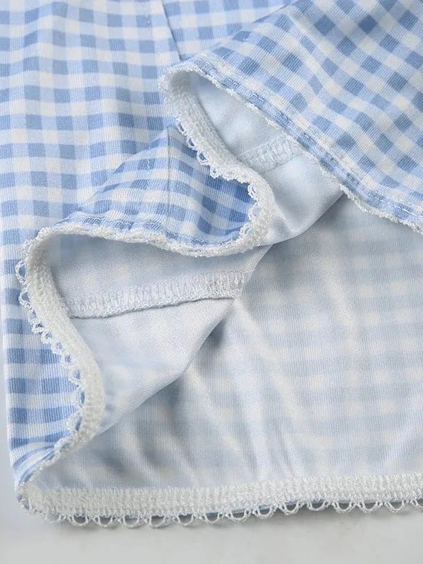 Gingham Top