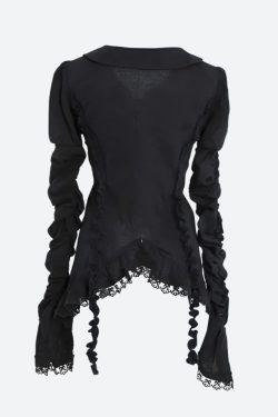 Goth Asymmetric Blouse
