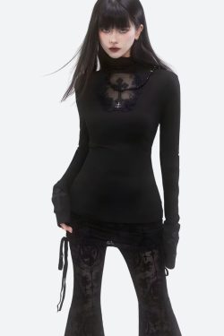 Goth Cross Top