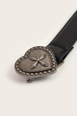 Goth Heart & Cross Belt