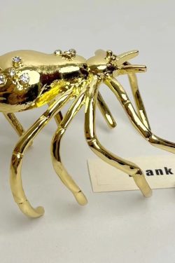 Goth Spider Bracelet & Ring