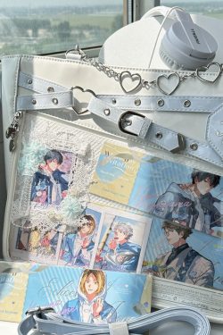 Gothic Black Large Capacity Tote Ita Bag