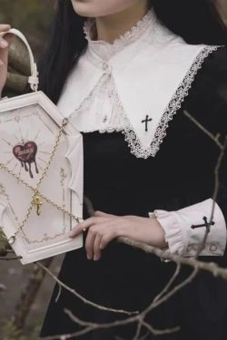 Gothic Coffin Ita Bag – Lolita Halloween Crossbody Handbag