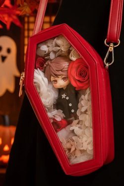 Gothic Coffin Ita Bag: Vampire Crossbody Mini Bag, Halloween Purse