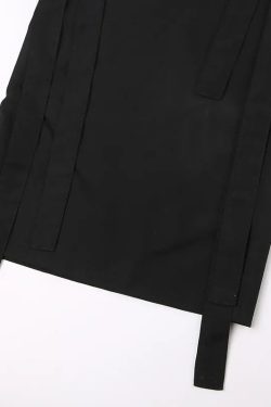 Gothic Lace Up Flare Pants