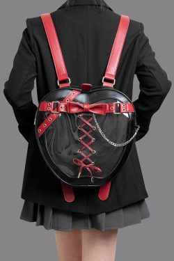 Gothic Style Apple-Shaped Ita Backpack