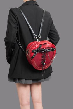 Gothic Style Apple-Shaped Ita Backpack