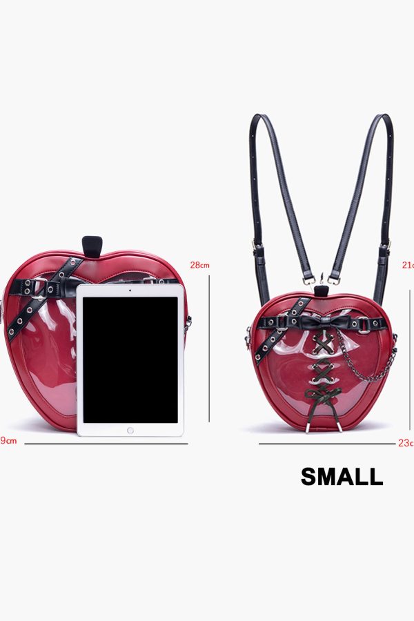 Gothic Style Apple-Shaped Ita Backpack