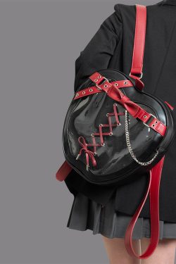 Gothic Style Apple-Shaped Ita Backpack