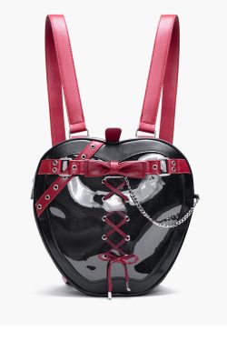 Gothic Style Apple-Shaped Ita Backpack