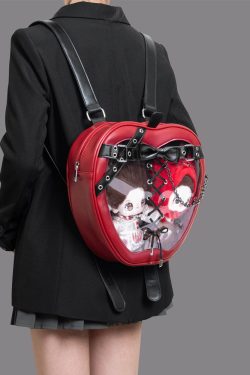 Gothic Style Apple-Shaped Ita Backpack