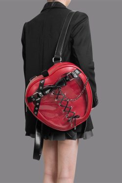 Gothic Style Apple-Shaped Ita Backpack