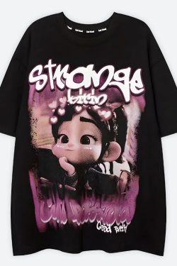 Graffiti Strange Graphic Tee