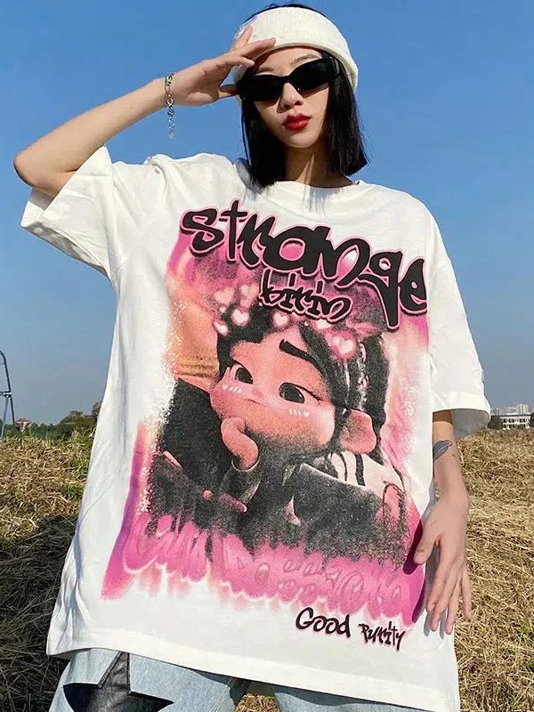 Graffiti Strange Graphic Tee