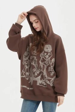 Graphic Printed Hoodie