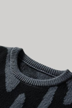 Graphic Pullover Sweater