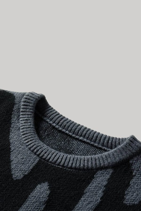 Graphic Pullover Sweater