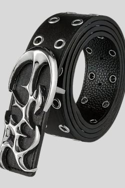 Grommet Buckle Belt