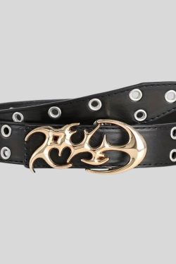 Grommet Buckle Belt