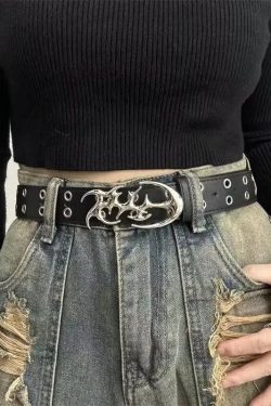 Grommet Buckle Belt