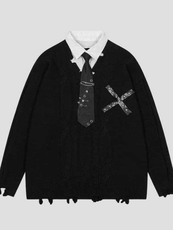 Grunge Academia Sweater