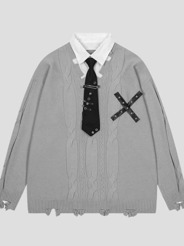 Grunge Academia Sweater