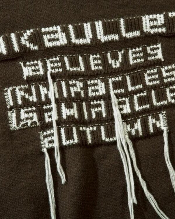 Grunge AK-Bullet Tasseled Sweater