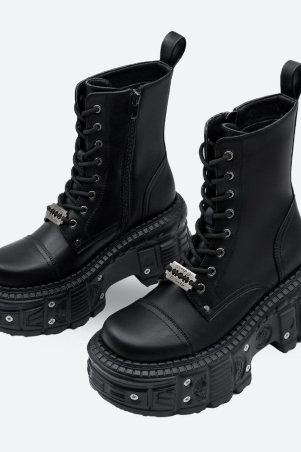 Grunge Ankle Boots