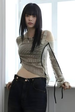 Grunge Asymmetrical Top