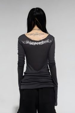 Grunge Barbed Wire Top